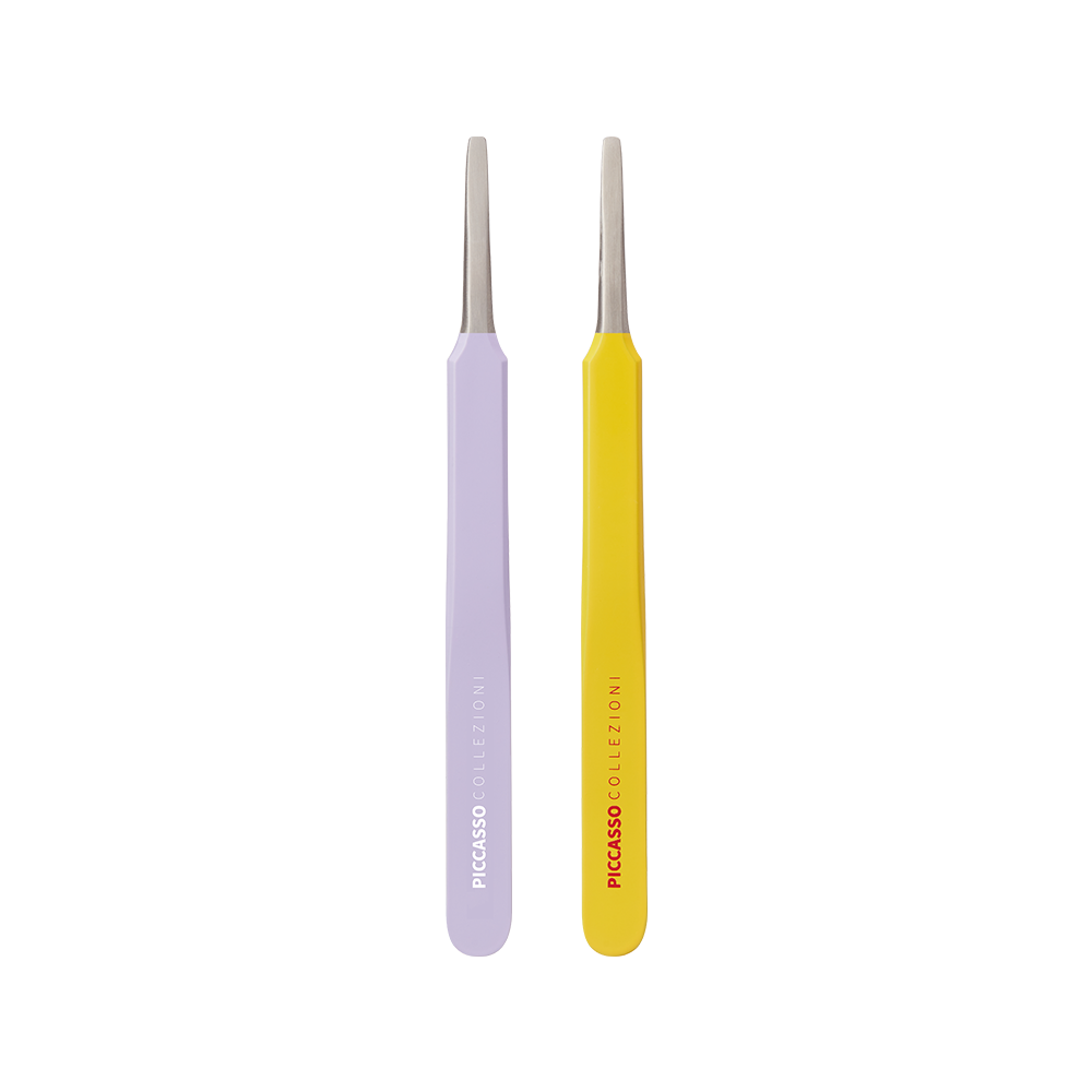 COLLEZIONI Round Tip Tweezer (purple)