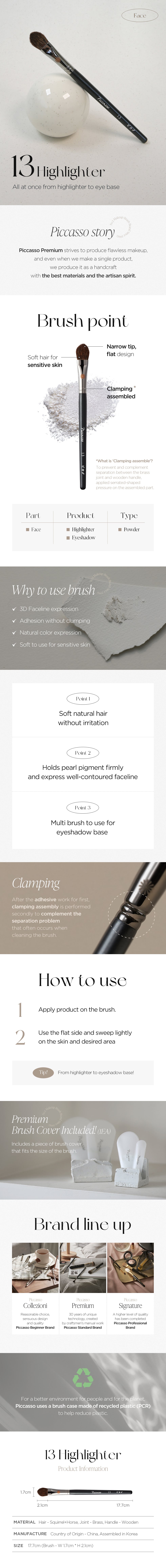 PICCASSO 13 Highlighter Product Details