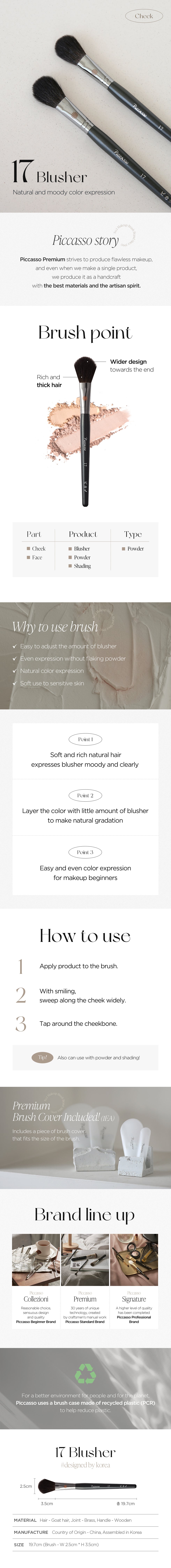 PICCASSO 17 Blusher Product Details