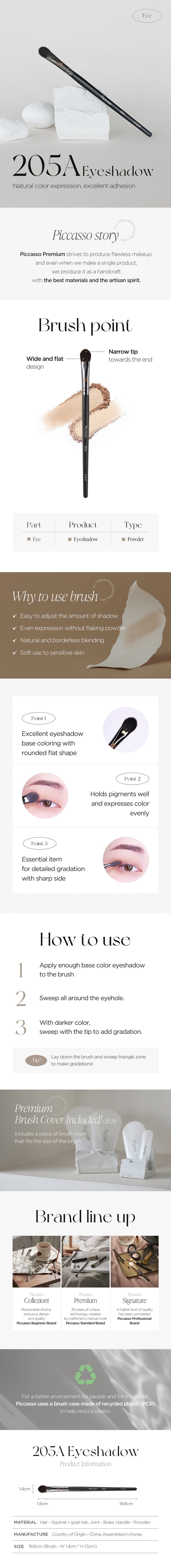 PICCASSO 205A Eyeshadow Product Details