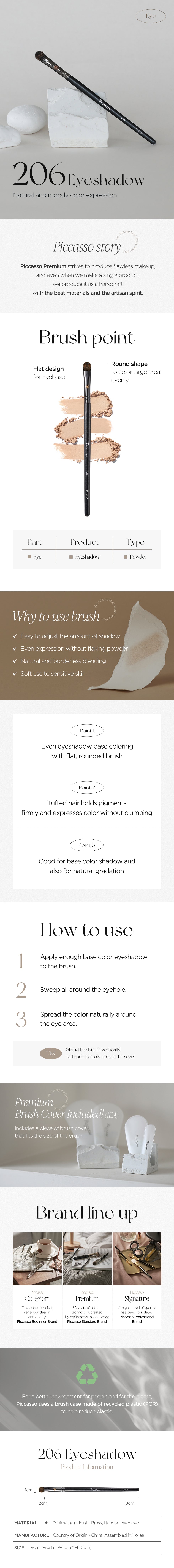PICCASSO 206 Eyeshadow Product Details