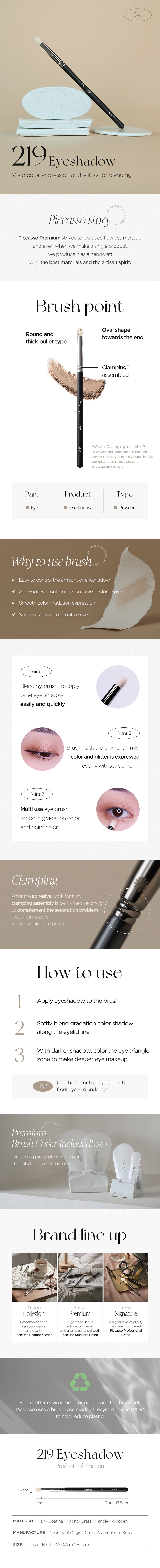 PICCASSO 219 Eyeshadow Product Details