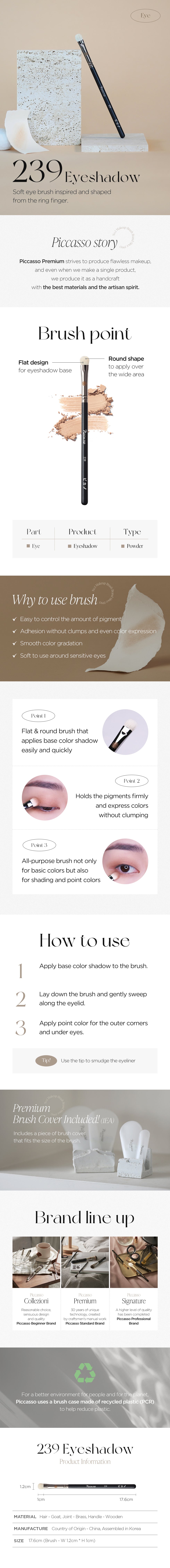 PICCASSO 239 Eyeshadow Product Details