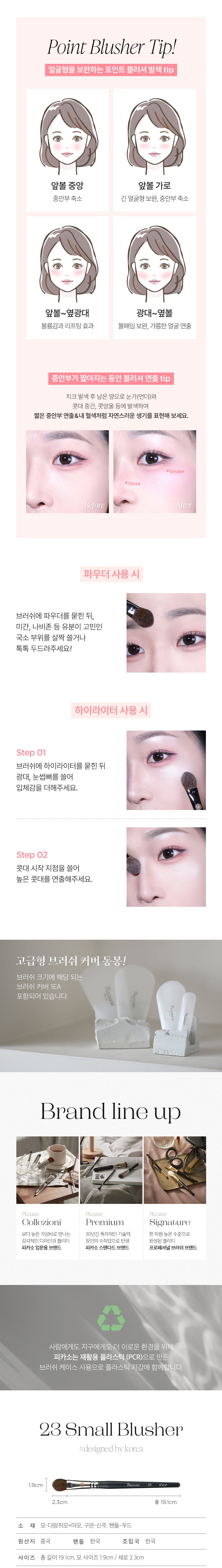 PICCASSO 23 Small Blusher Product Details