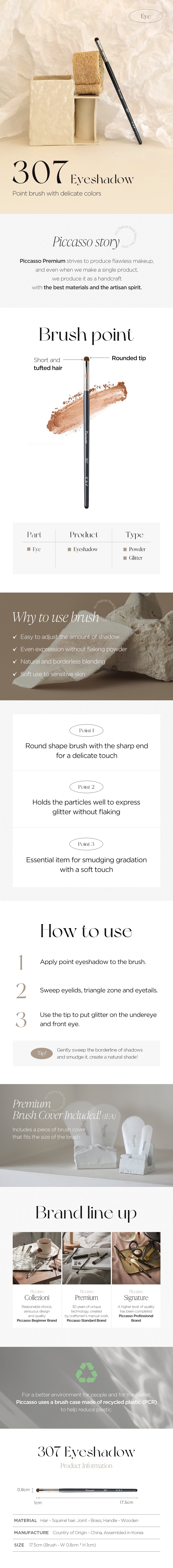 PICCASSO 307 Eyeshadow Product Details