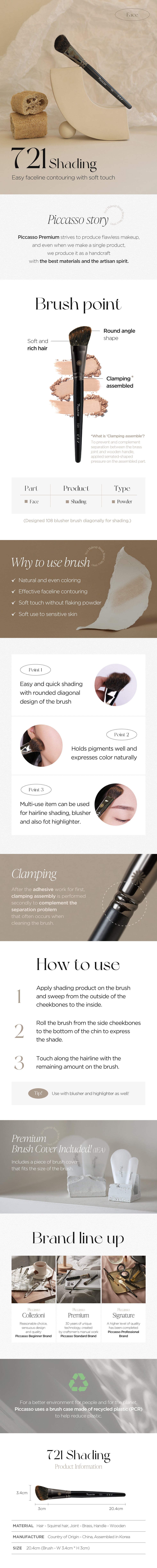 PICCASSO 721 Shading Product Details