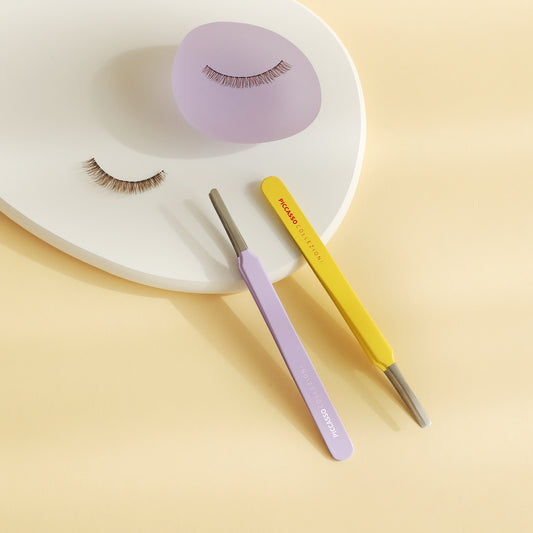 COLLEZIONI Round Tip Tweezer (purple)