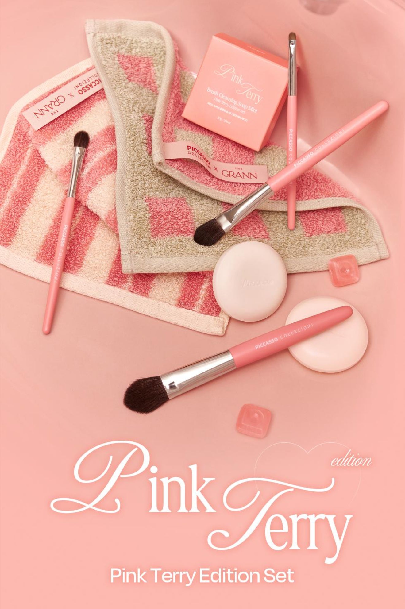[PICCASSO COLLEZIONI X THE GRANN] PINK TERRY EDITION EYE COLORING SET